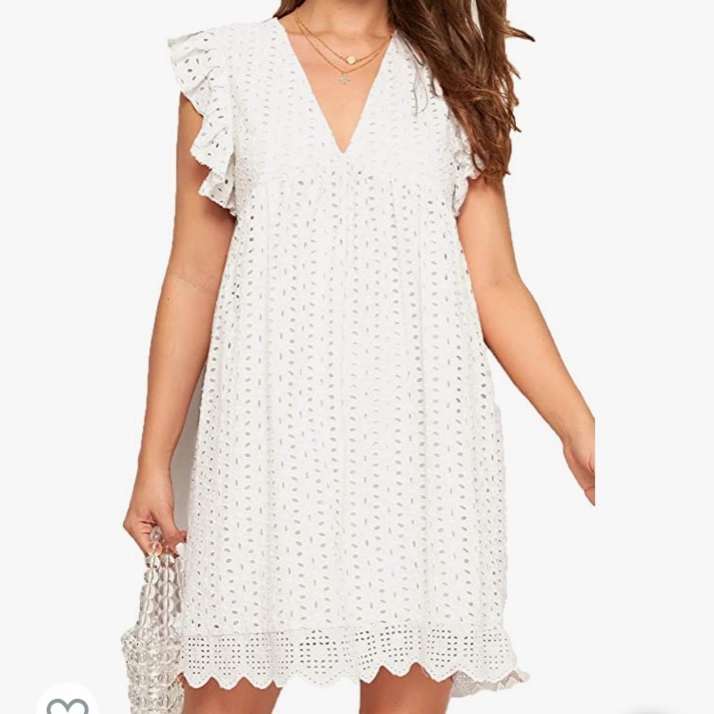 Romwe Women’s Lace Summer Dress